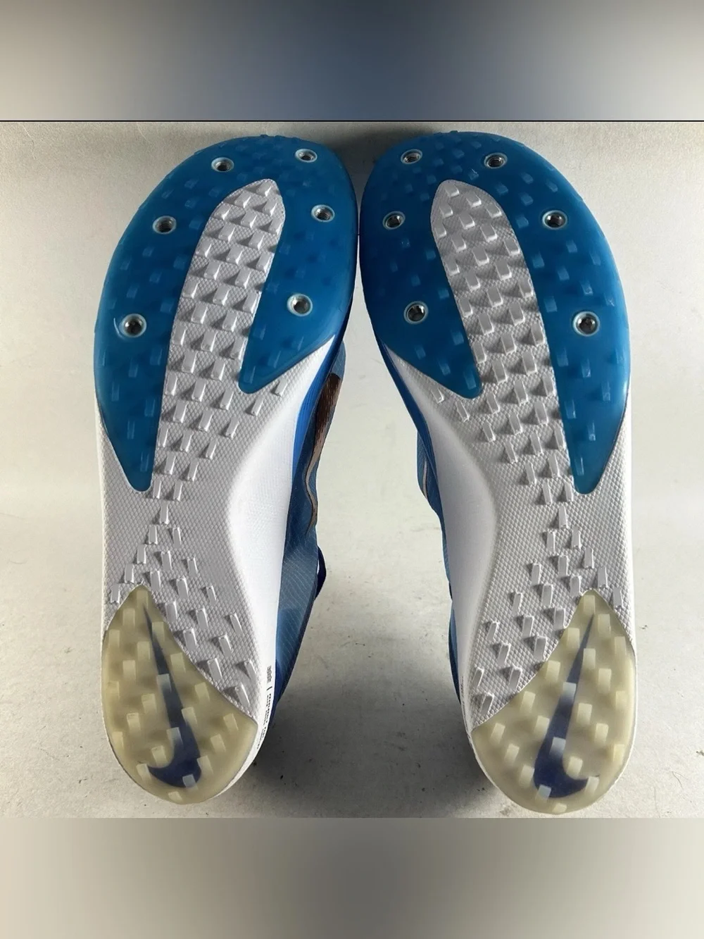 Nike Zoom Victory XC 5 Running Shoes Spikes Blue Mens Size 11 AJ0847-401